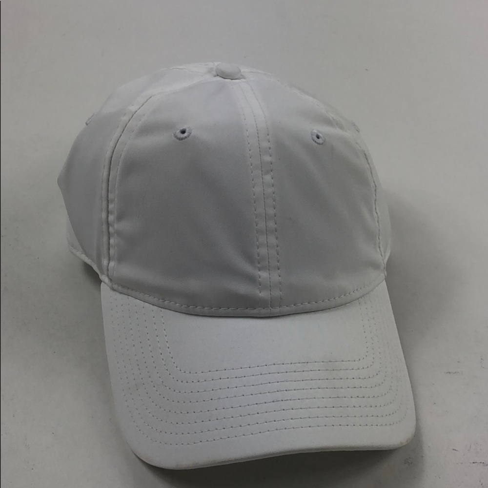 Greg Norman All White Hat New W/Stain L50